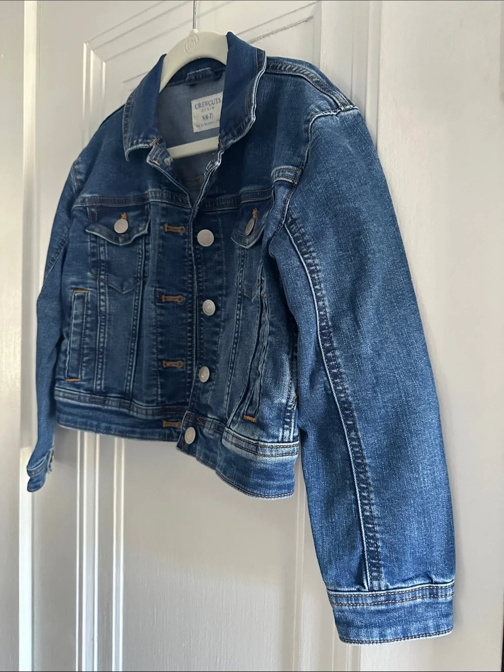 Girls’ Crewcuts Denim Jacket Size Small 6-7